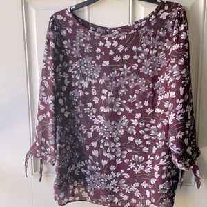 Loft outlet blouse, gently used, large